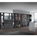 Libreria A Colonna Composizione Home 12 - Astor Mobili